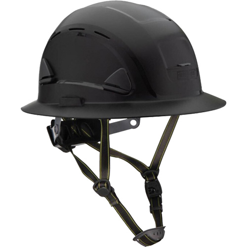 Fibre Metal Climbing Style Helmet with Full Brim, Meets CSA Type 2, Ratchet Suspension, Vented Pathway Supply LP