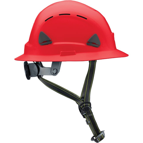 Fibre Metal Climbing Style Helmet with Full Brim, Meets CSA Type 2, Ratchet Suspension, Vented Pathway Supply LP