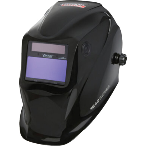 VIKING 1840 Series Auto-Darkening Welding Helmet, 7 - 13 Shade Range, Black Pathway Supply LP