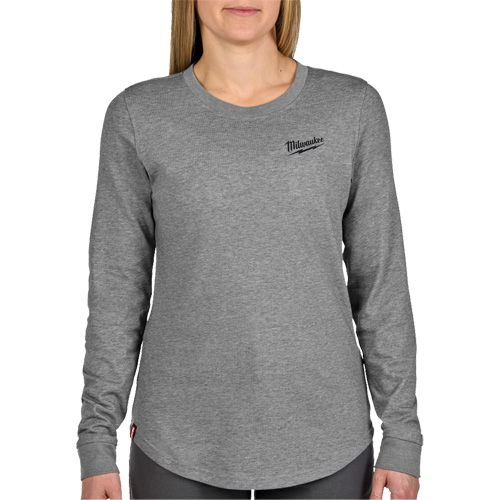 FREEFLEX Long-Sleeve Hybrid T-Shirt, Women's, X-Small, Grey Pathway Supply LP