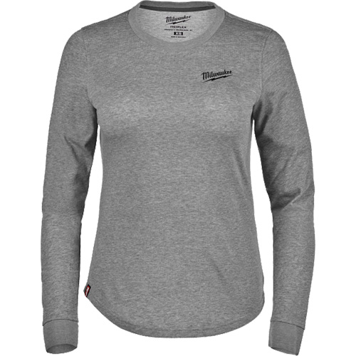 FREEFLEX Long-Sleeve Hybrid T-Shirt, Women's, X-Small, Grey Pathway Supply LP