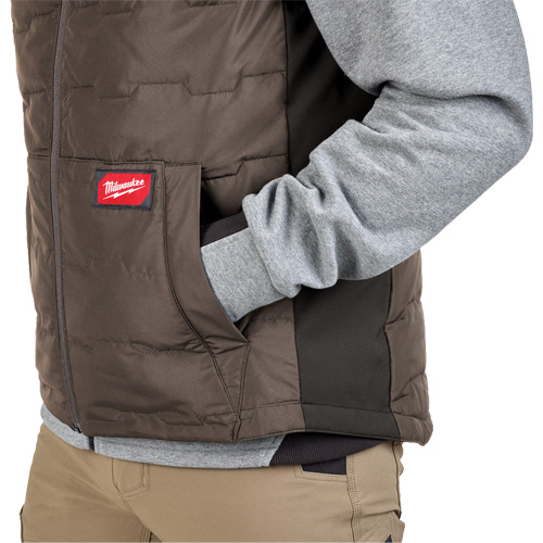 FREEFLEX Lightweight Insulated Vest, Men's, Small, Brown Pathway Supply LP