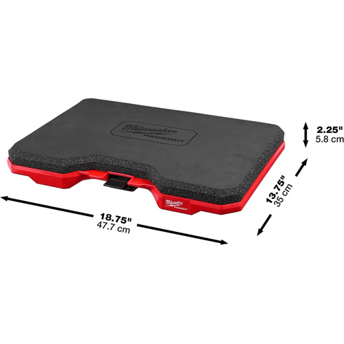 Packout Kneeling Pad, 18.7" L x 13.7" W, 2.2" Thick Pathway Supply LP