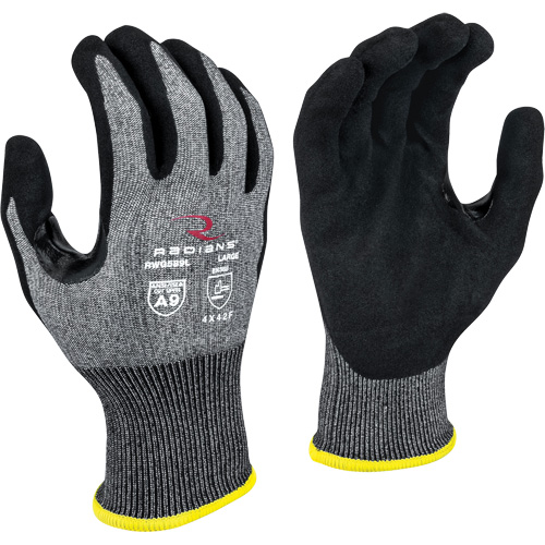 Gants enduits r&eacute;sistants &agrave; la coupe RWG589, Taille 2T-Grand, Calibre 18, Rev&ecirc;tement Mousse de nitrile, Enveloppe en PEHP, ASTM ANSI niveau A9/EN 388 niveau F Pathway Supply LP
