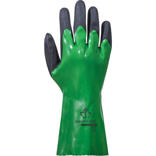 SolvStop Chemical-Resistant Gloves, Size 7, 12" L, PVC Pathway Supply LP