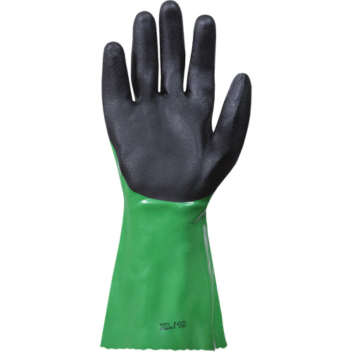 SolvStop Chemical-Resistant Gloves, Size 7, 12" L, PVC Pathway Supply LP