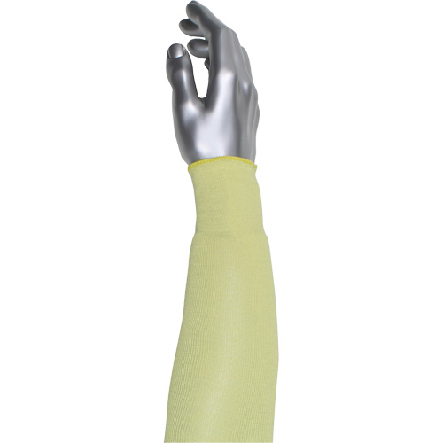 Kut Gard&reg; Single-Ply Cut-Resistant Sleeve, Aramid/ATA&reg;, 10", ASTM ANSI Level A4, Yellow Pathway Supply LP