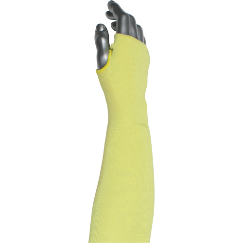Kut Gard&reg; 2-Ply Cut-Resistant Sleeve with Thumb Hole, Aramid/ATA&reg;, 10", ASTM ANSI Level A6, Yellow Pathway Supply LP
