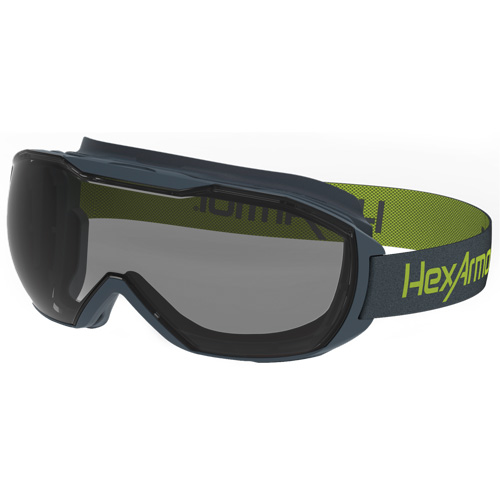 MX500 Safety Goggles, Grey Lens, Anti-Fog/Anti-Scratch, Indirect Vent Pathway Supply LP
