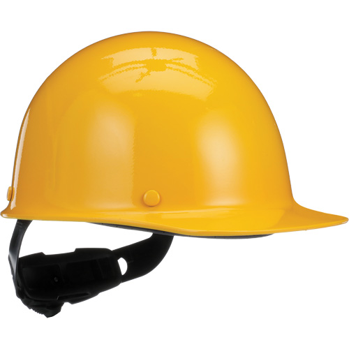 Skullgard&reg; Full Brim Hard Hat, Ratchet Suspension, Yellow Pathway Supply LP