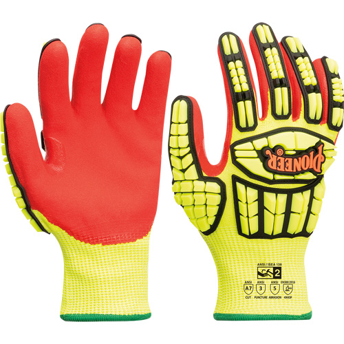 Cut and Impact-Resistant Gloves, Small, Synthetic Palm, Knit Wrist Cuff Pathway Supply LP