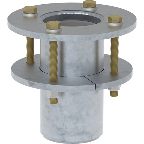 Socle de montage galvanis&eacute; sur pont pour espace clos DBI-SALA Pathway Supply LP