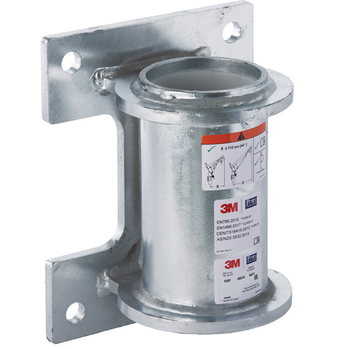 DBI-SALA&reg; Confined Space Wall Mount Base, Galvanized Pathway Supply LP