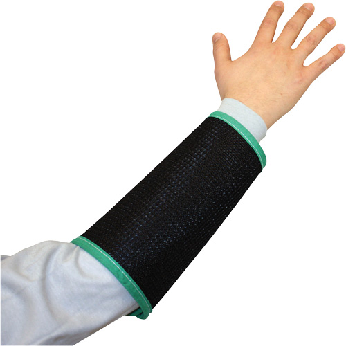 Kut Gard&reg; 2-Ply Cane Mesh Sleeve, Nylon, 9", ASTM ANSI Level A4, Black Pathway Supply LP