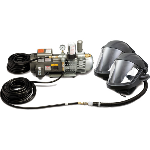 Syst&egrave;me de protection &agrave; alimentation en air MAXSHIELD pour 2 travailleur Pathway Supply LP