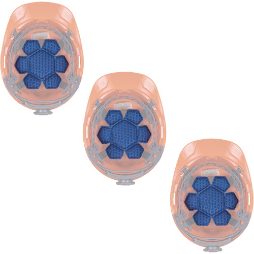 Coussin sup&eacute;rieur de refroidissement pour casque de s&eacute;curit&eacute; Chill-Its 6612 &agrave; &eacute;vacuation de lhumidit&eacute; Pathway Supply LP