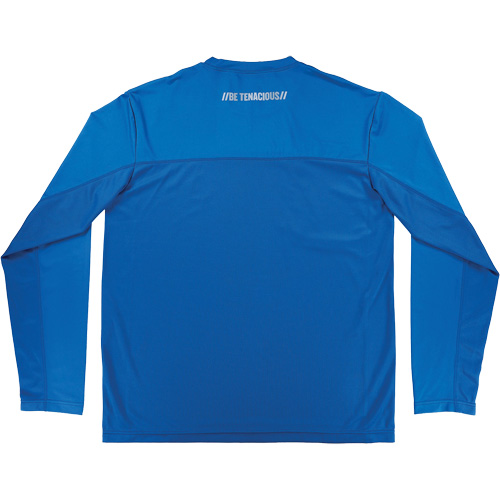 Chemise de refroidissement &agrave; manches longues avec protection solaire et UV Chill-Its 6689, Bleu, Petit Pathway Supply LP