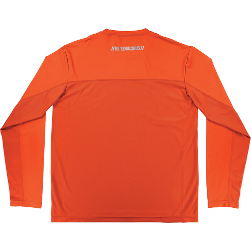 Chemise de refroidissement &agrave; manches longues avec protection solaire et UV Chill-Its 6689, Orange, Petit Pathway Supply LP