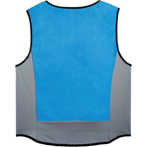 Chill-Its 6667 Wet Evaporative Cooling Vest with Zipper Closure, 5X-Large, Blue Pathway Supply LP