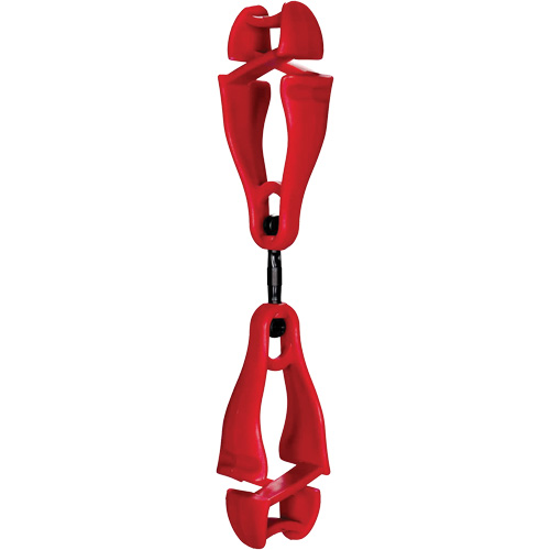 Squids 3420 Swiveling Glove Clip Holder with Dual Clips Pathway Supply LP