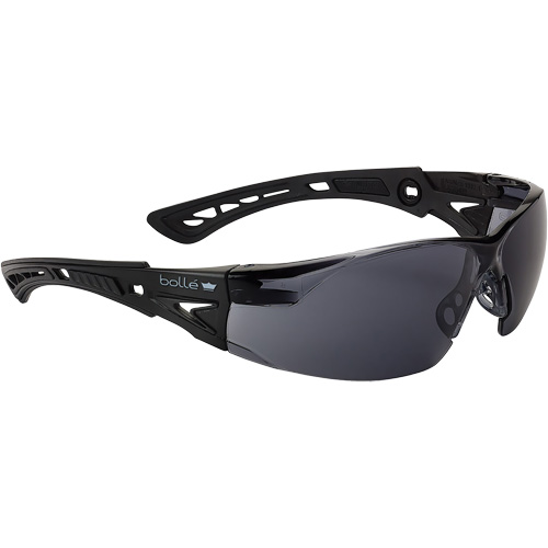 Rush+ Small BSSI Safety Glasses, Smoke/Grey Lens, Anti-Fog/Anti-Scratch, ANSI Z87+ Pathway Supply LP