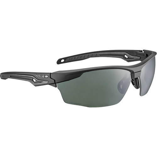 Tryon BSSI Ballistic Safety Glasses, Grey Lens, Anti-Fog/Anti-Scratch/Polarized, ANSI Z87+ Pathway Supply LP