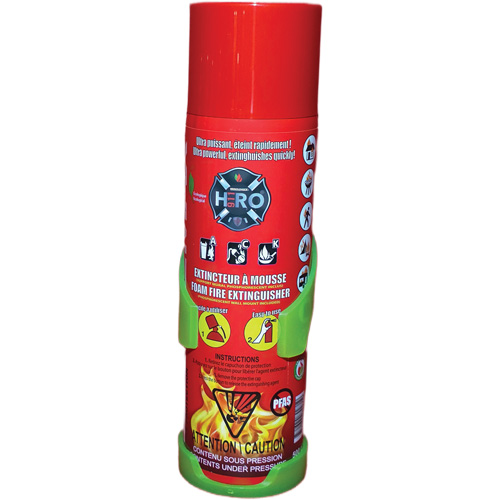 Hero 911 PFAS-Free Fire Extinguisher, ACK, 500 ml Capacity Pathway Supply LP
