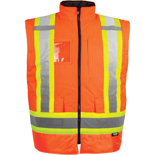 Manteau haute visibilit&eacute; 7-en-1, Polyester, Orange haute visibilit&eacute;, T-Grand Pathway Supply LP