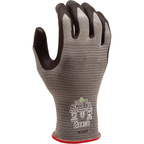 Gants DURACoil Alpha AC800 ESD, Taille 2T-Grand/10, Calibre 18, Rev&ecirc;tement Nitrile micromousse, Enveloppe en PEHP, ASTM ANSI niveau A4/EN 388 niveau D Pathway Supply LP