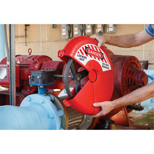 Collapsible Gate Valve Lockout Device, Wheel Type Pathway Supply LP