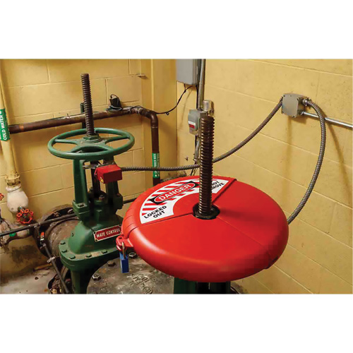 Collapsible Gate Valve Lockout Device, Wheel Type Pathway Supply LP