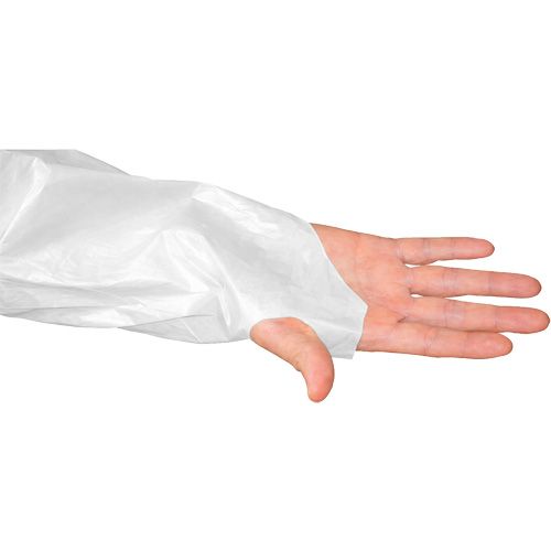 CoverMe Gown with Thumbholes, One Size, White, Polyethylene Pathway Supply LP