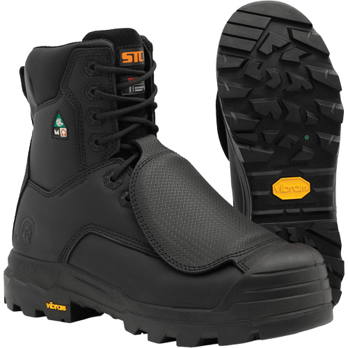 Vulcan Work Boots with External Metguard, Leather, Size 7, Impermeable Pathway Supply LP