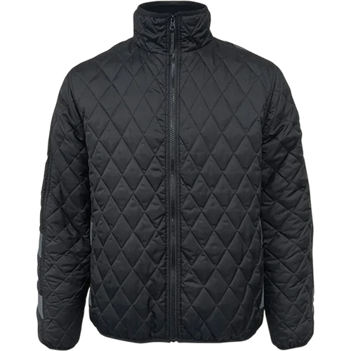 405BK Thermolite Freezer Jacket, Men's, 3X-Large, Black Pathway Supply LP