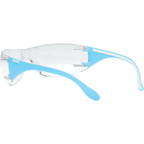 Lunettes de s&eacute;curit&eacute; bleu/blanc Adapt Lite, Lentille Transparent, Antibu&eacute;e/Anti-&eacute;gratignures, ANSI Z87+/R&eacute;pond ou surpasse la norme CSA Z94.3 Pathway Supply LP