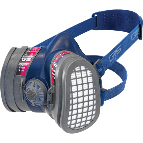 Respirateur Elipse &agrave; profil bas OV/P100 NIOSH avec filtres de rechange, &eacute;lastom&egrave;re/Thermoplastique, Moyen/grand Pathway Supply LP