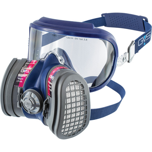 Elipse Integra&reg; Low Profile OV-P100 NIOSH Respirator with Replacement Filters, Elastomer/Thermoplastic, Small/Medium Pathway Supply LP