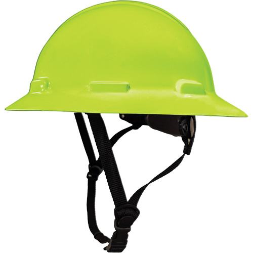 Casque de s&eacute;curit&eacute; &agrave; bordure compl&egrave;te LIDGUARD avec mentonni&egrave;re, R&eacute;pond aux normes CSA type 2, Suspension Rochet, Ventil&eacute; Pathway Supply LP