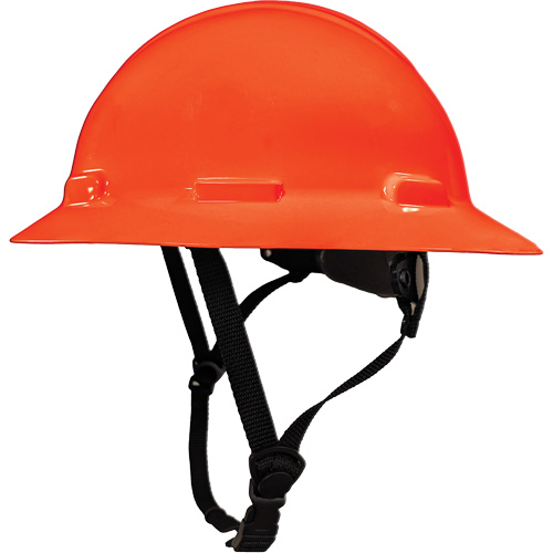 Casque de s&eacute;curit&eacute; &agrave; bordure compl&egrave;te LIDGUARD avec mentonni&egrave;re, R&eacute;pond aux normes CSA type 2, Suspension Rochet, Ventil&eacute; Pathway Supply LP