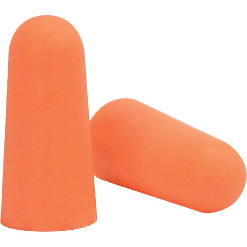 Bouchons d'oreilles jetables en mousse orange SEALTEC33, Vrac - Sac en poly Pathway Supply LP