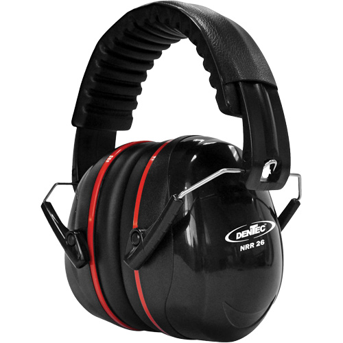 SEALTEC 500 Series Earmuff with Stainless Steel Dual Arms, Folding Headband, 26 dB NRR dB Pathway Supply LP