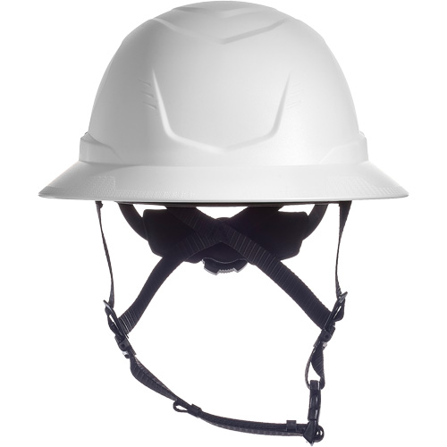 V-Gard H2&reg; Full Brim Safety Helmet, Ratchet Suspension, Non-Vented Pathway Supply LP