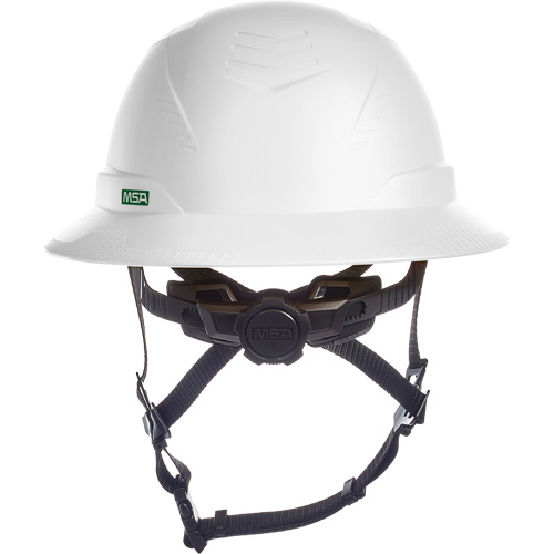 V-Gard H2&reg; Full Brim Safety Helmet, Ratchet Suspension, Non-Vented Pathway Supply LP