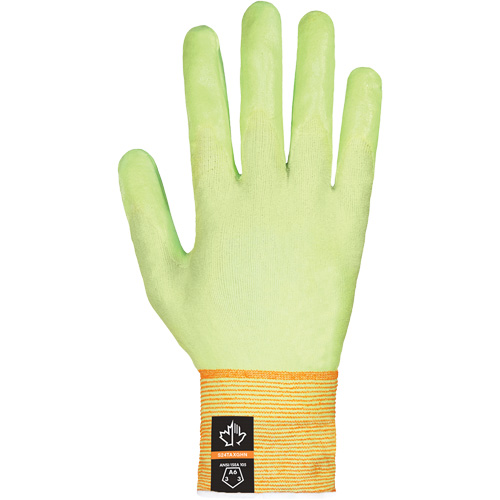 Gants ultra-fins haute visibilit&eacute; r&eacute;sistants &agrave; la coupe Dexterity Max, 12, Rev&ecirc;tement Mousse de nitrile, ASTM ANSI niveau A6 Pathway Supply LP