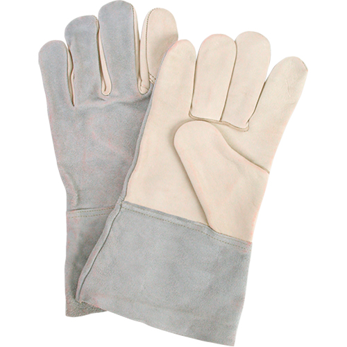 Gants de travail d'usage standard, Grand, Paume en Cuir fleur de vache Pathway Supply LP