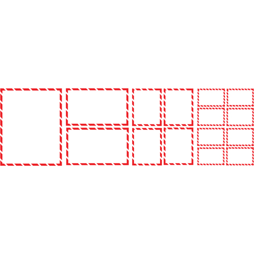WHMIS Labels 400/Pkg, Paper, Roll, 5-1/2" L x 4-1/4" W Pathway Supply LP