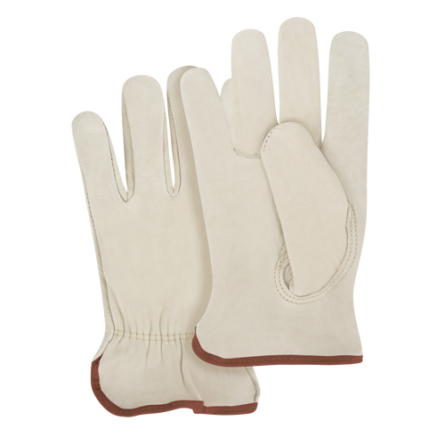 Close-Fit Driver's Gloves, Large, Grain Cowhide Palm Pathway Supply LP