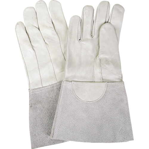 Gants de soudage &agrave; l'arc TIG, Cuir fleur de mouton, Taille Moyen Pathway Supply LP