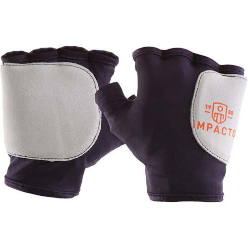 Palm/Side Fingerless Protection Gloves - Right, X-Small, Suede Palm, Slip-On Cuff Pathway Supply LP