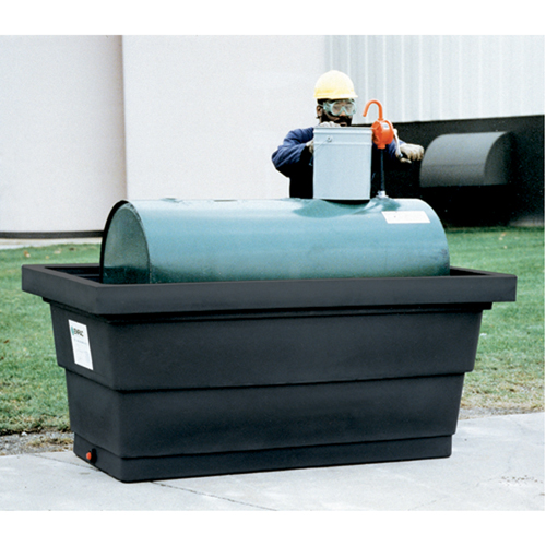 Poly-Tank&reg; Containment Unit 275 With Drain, 82.3" L x 45" W x 35.3" H, 275 US gal. Capacity Pathway Supply LP